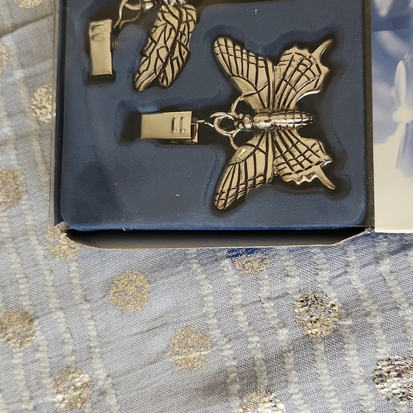 . Solid heavyweight pewter, for tablecloth - Picture 6 of 6